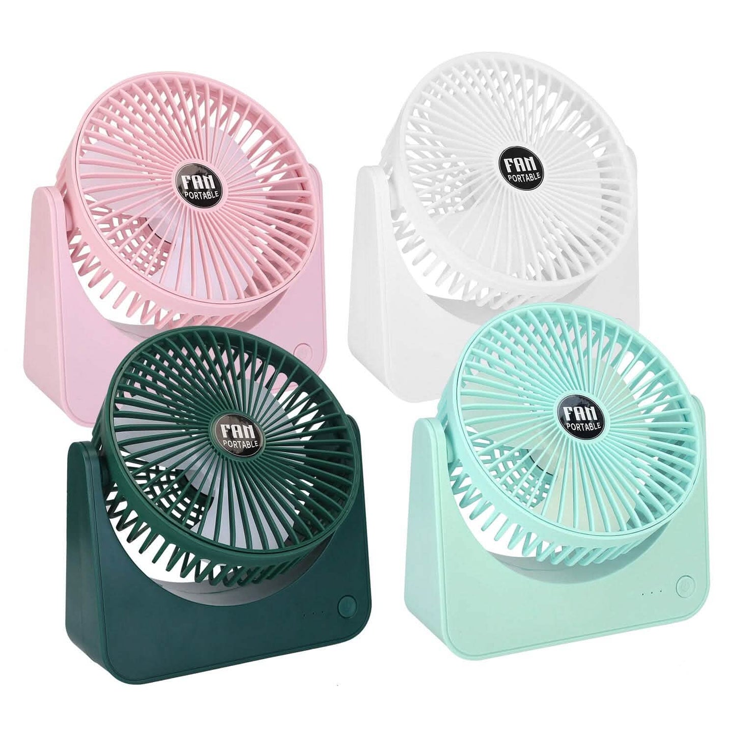 6.5" Desk Fan USB Powered 3 Speeds DailySale