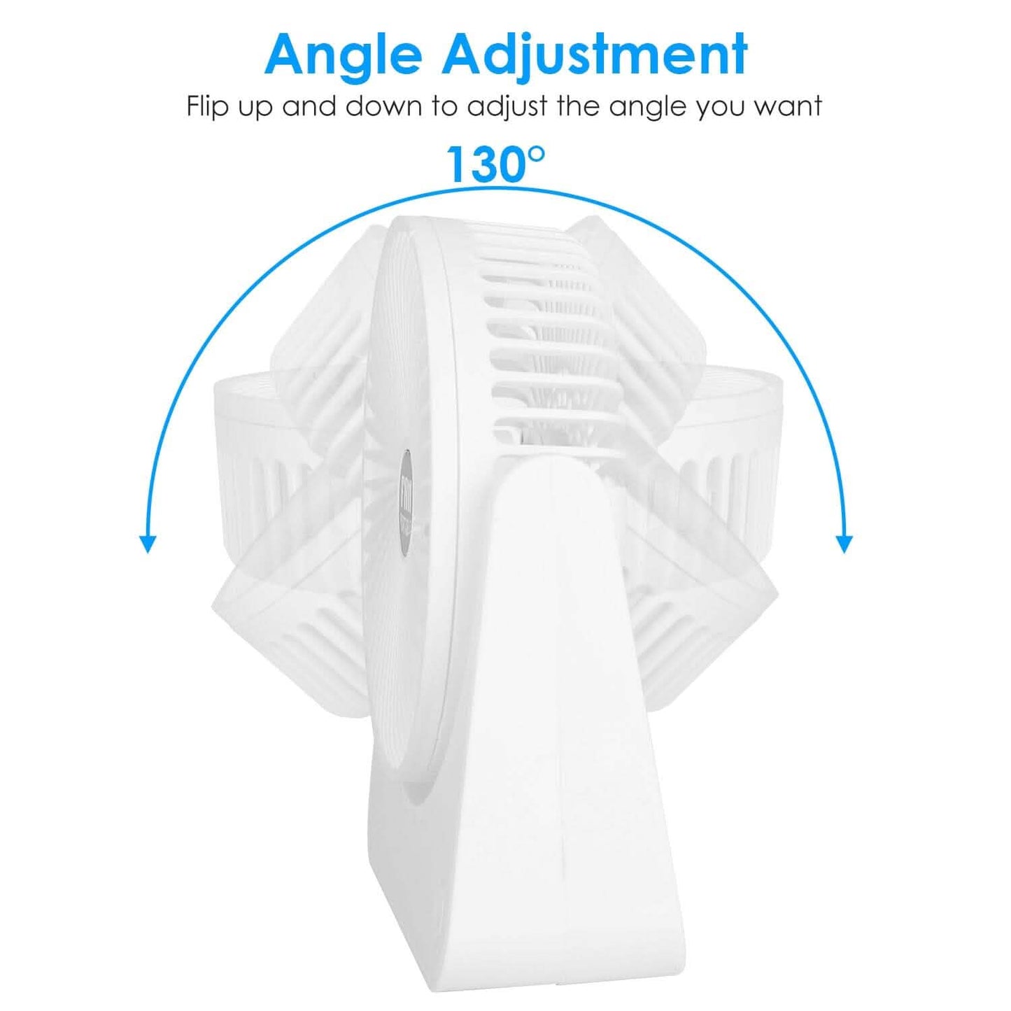 6.5" Desk Fan USB Powered 3 Speeds DailySale