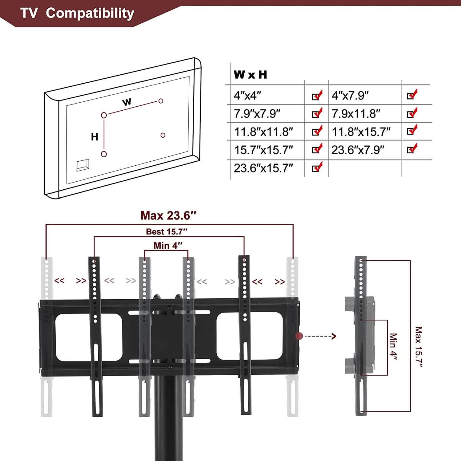 65-Inch Universal TV Stand DailySale