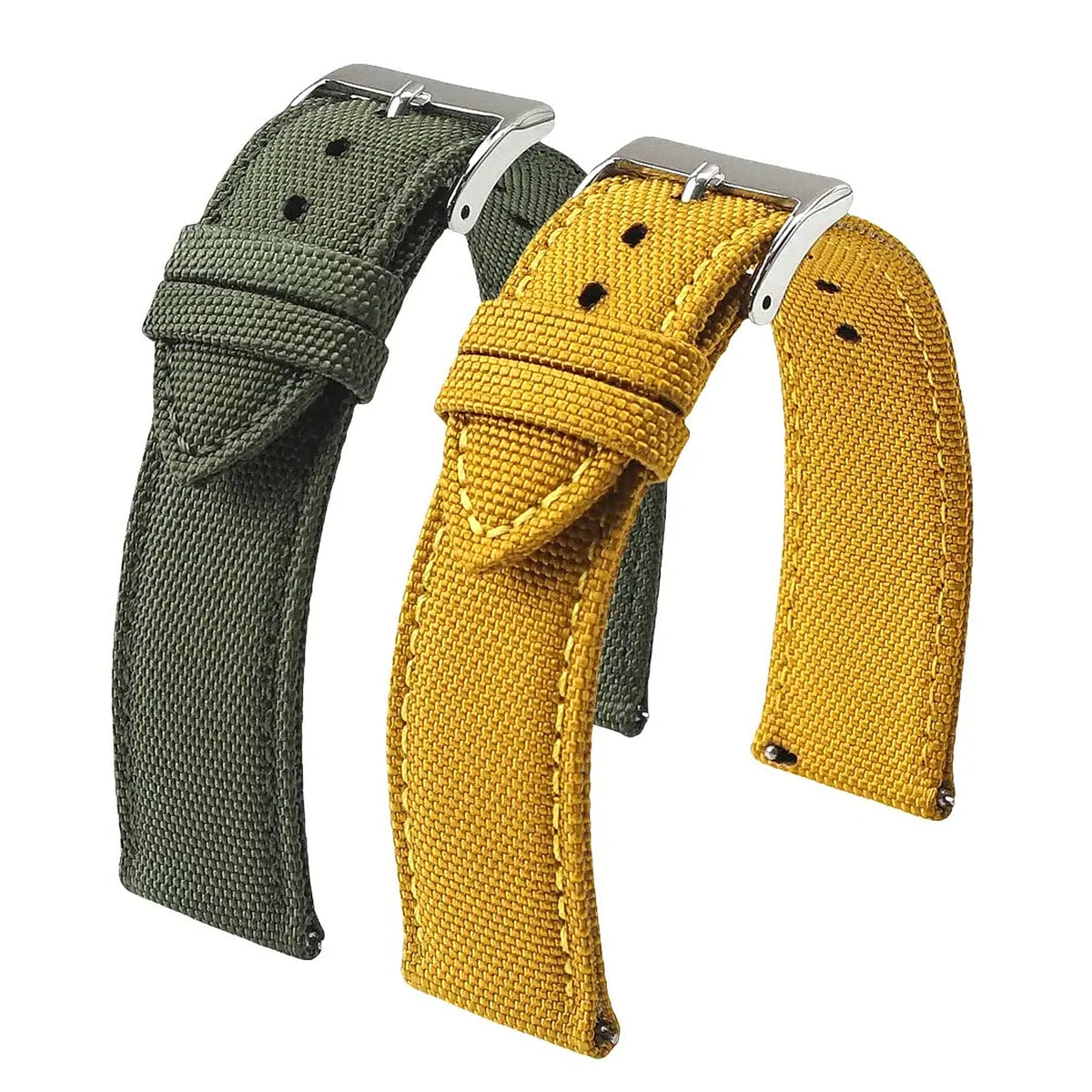 Amazfit Balance, GTR, GTS & Bip Canvas Nylon Band, Tapered, 9 Colors BandsCo Straps