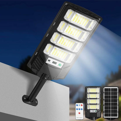 Bright Solar Street Light with Wide Angle Motion Sensor and Remote Control DailySale