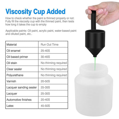 650W/800ML Paint Sprayer DailySale