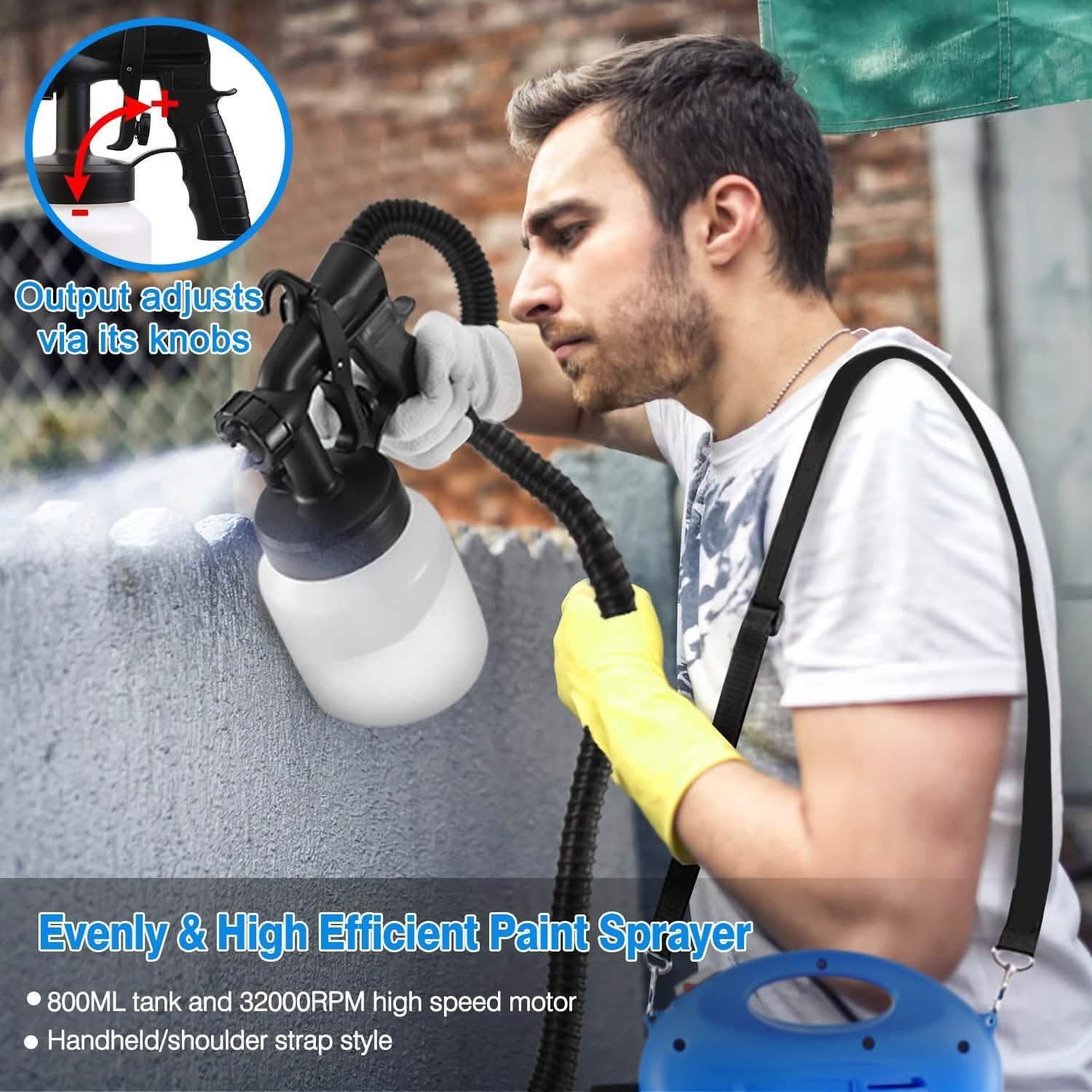 650W/800ML Paint Sprayer DailySale