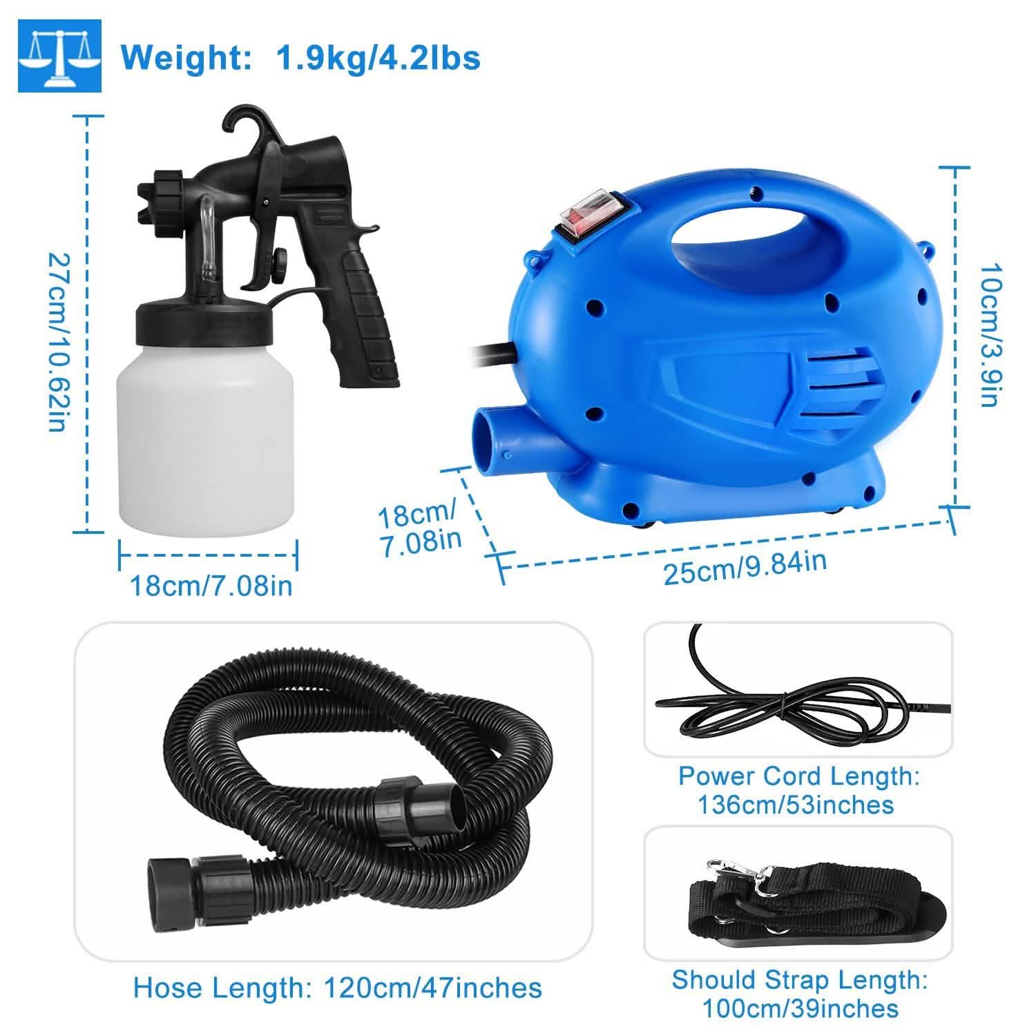 650W/800ML Paint Sprayer DailySale