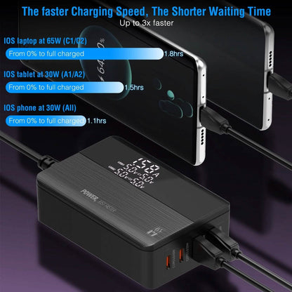 65W 4 USB Port Fast Wall Charger DailySale