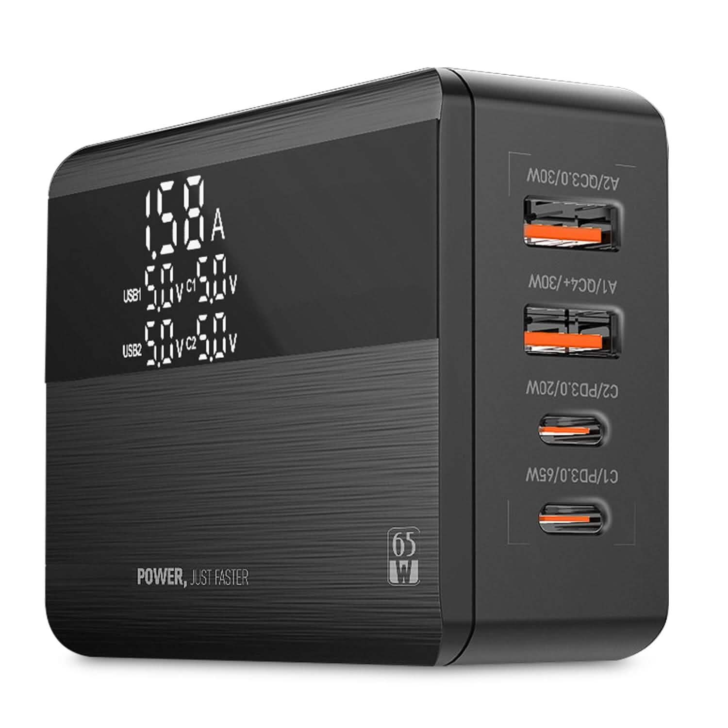 65W 4 USB Port Fast Wall Charger DailySale