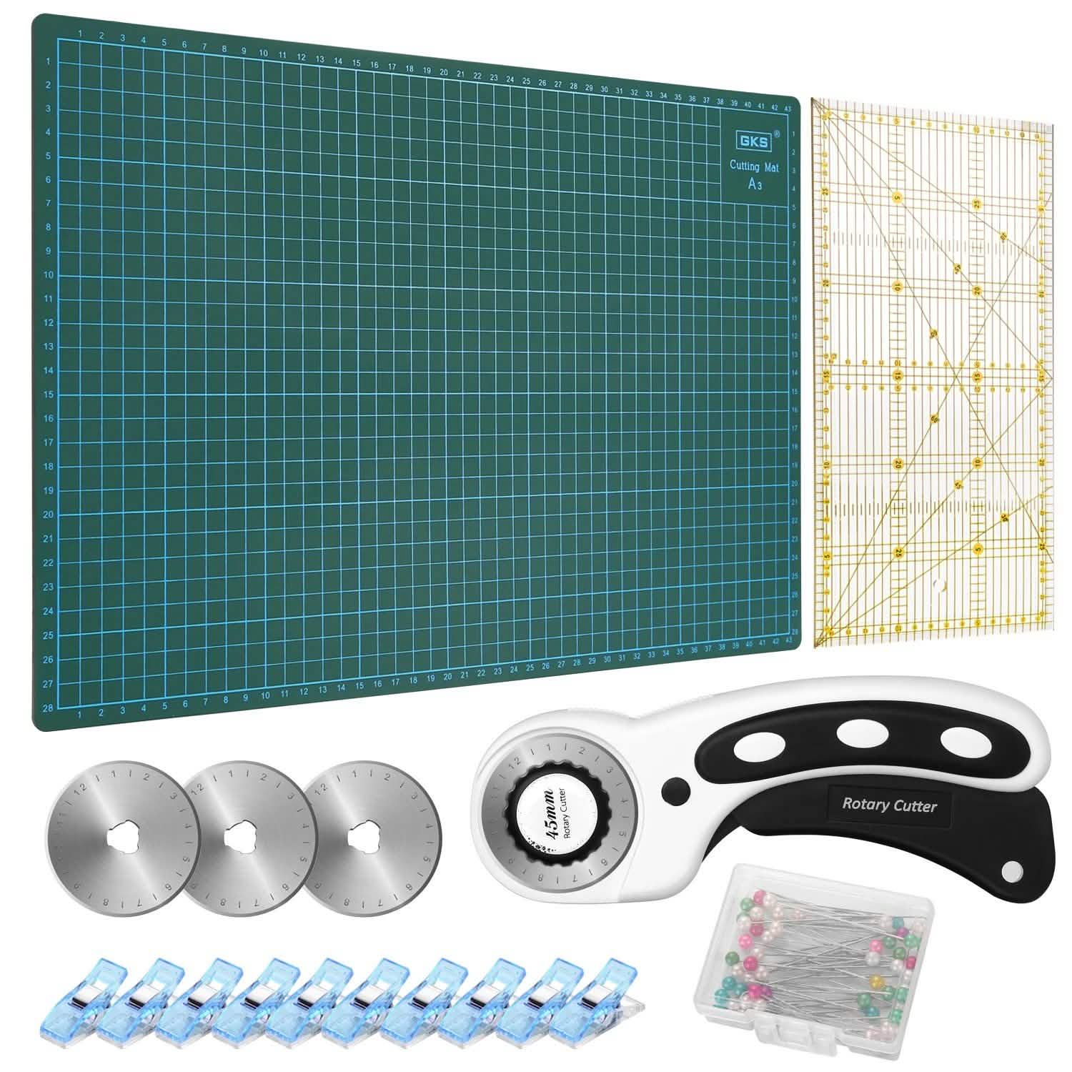 66-Piece: Rotary Cutter Tool Kit DailySale