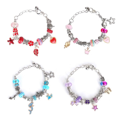 66-Pieces: Charm Bracelet Making Kit DailySale