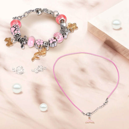 66-Pieces: Charm Bracelet Making Kit DailySale