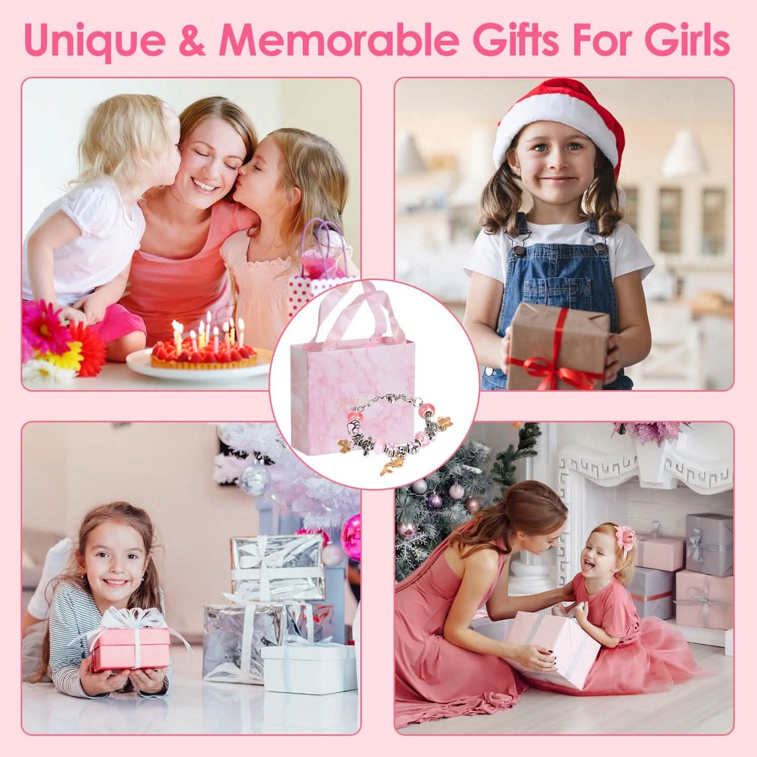 66-Pieces: Charm Bracelet Making Kit DailySale