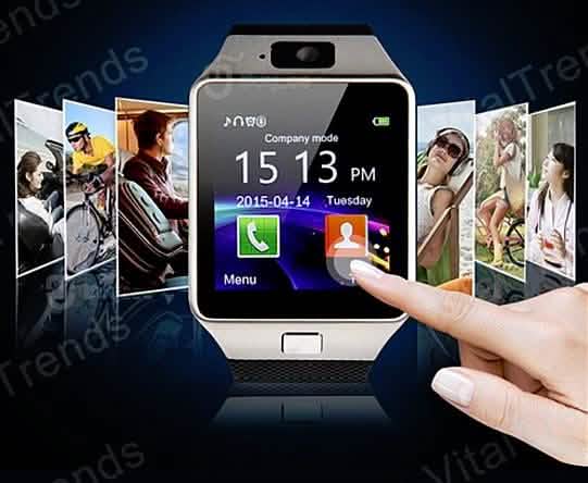 Bluetooth Smart Watch with Camera, Pedometer, Activity Monitor and iPhone/Android Phone Sync DailySale