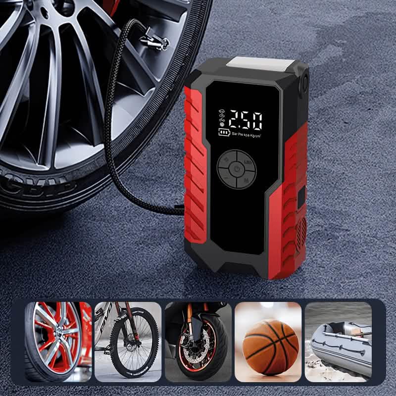 Portable 12V Car Jump Starter, Battery Charger, Air Pump (LED Display) DailySale