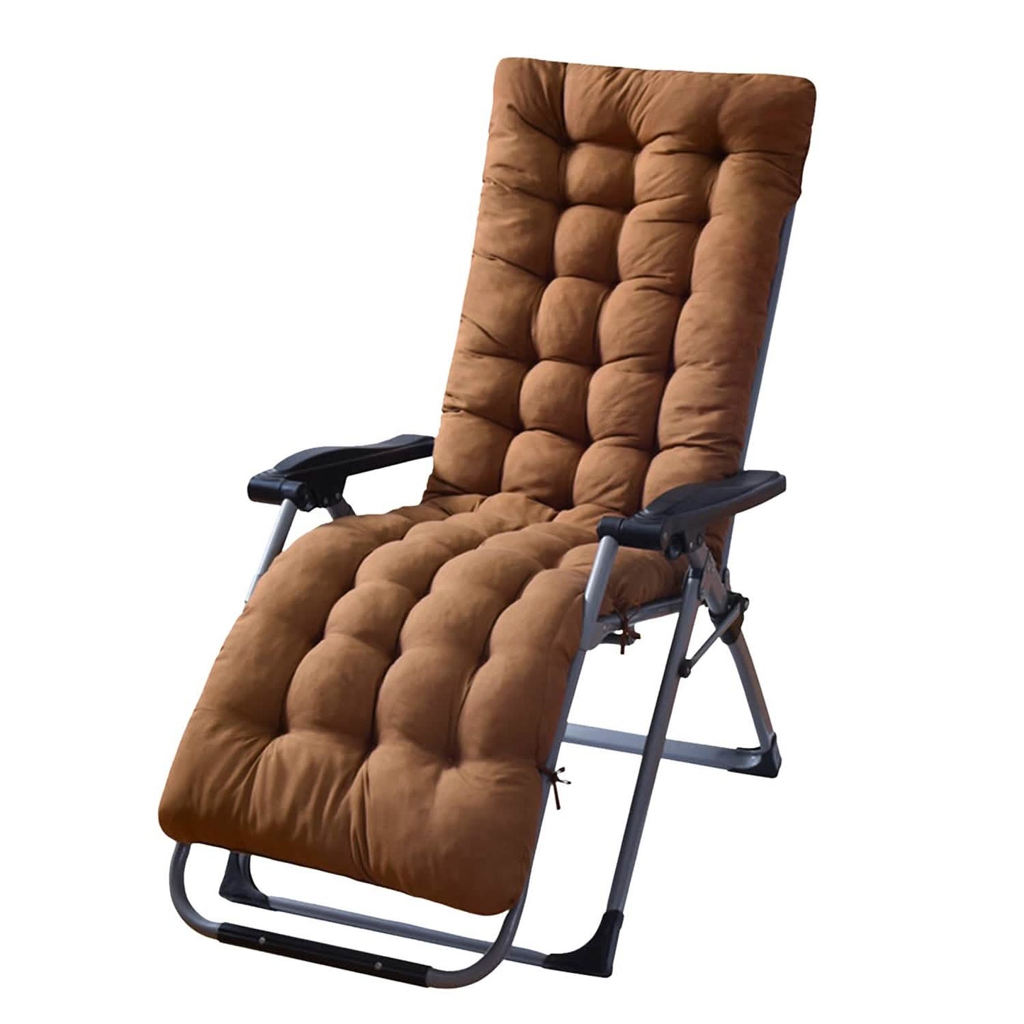 67x22in Chaise Lounger Cushion Recliner Rocking Chair Sofa DailySale