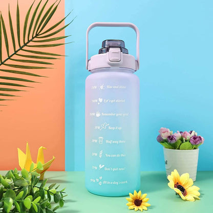 68 Oz Water Bottle with Time Marker DailySale