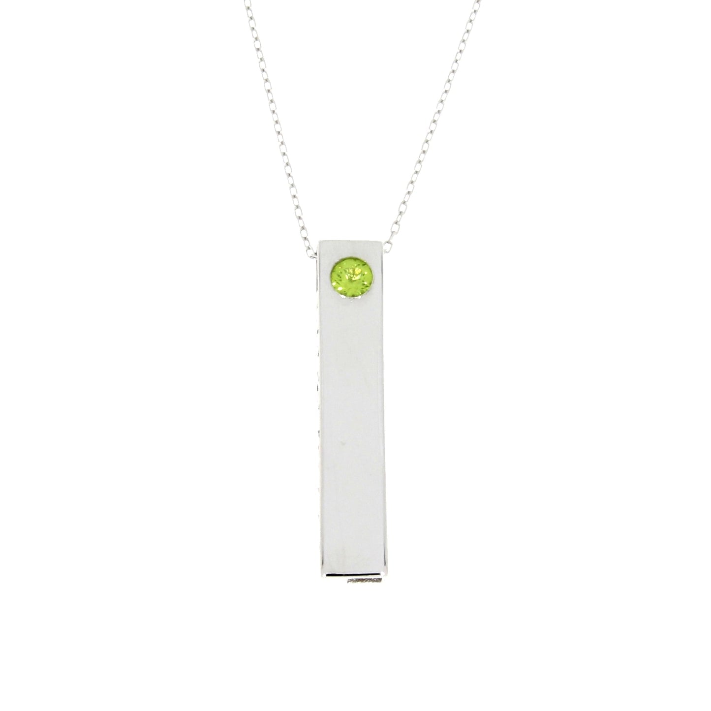Genuine Peridot Fashion Pendants Sterling Silver Bids.com