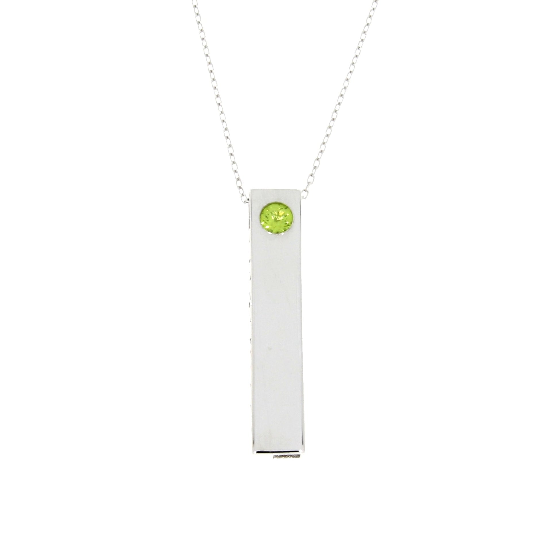 Genuine Peridot Fashion Pendants Sterling Silver Bids.com