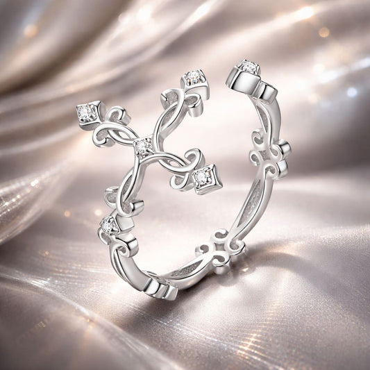 S925 Sterling Silver 0.4cm Width Pavé Setting CZ Ring Bids.com