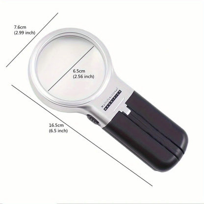 Foldable HD Multi-Power Magnifying Glass (Handheld & Desktop) DailySale