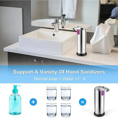 Stainless Steel Automatic Soap Dispenser DailySale