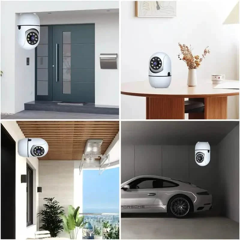 2-Pack: Wireless Security Cameras – 355° Rotation, Night Vision, Motion Detection, Two-Way Audio DailySale