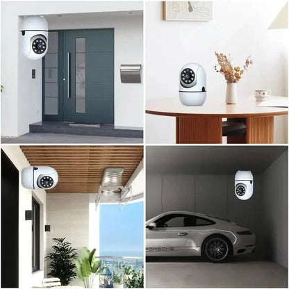 2-Pack: Wireless Security Cameras – 355° Rotation, Night Vision, Motion Detection, Two-Way Audio DailySale