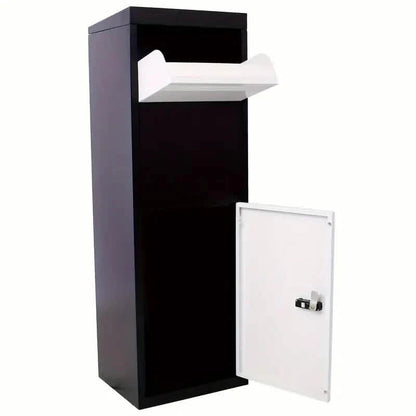 Galvanized Steel Parcel Mailbox w/Code Lock & Mounting Hardware DailySale