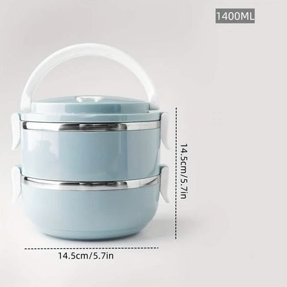 Stainless Steel Insulated Bento Lunch Box – 2/3/4 Layer DailySale