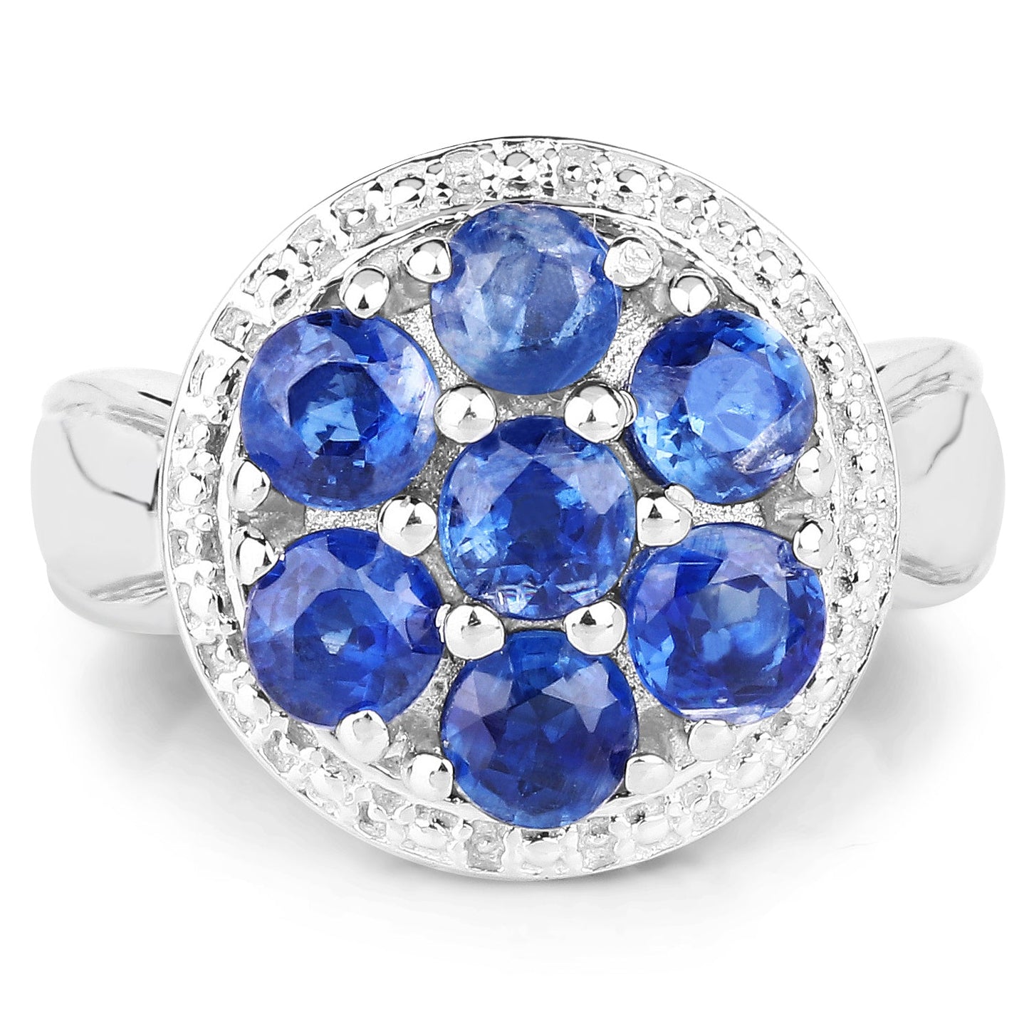 2.66 Carat Genuine Kyanite .925 Sterling Silver Ring Bids.com