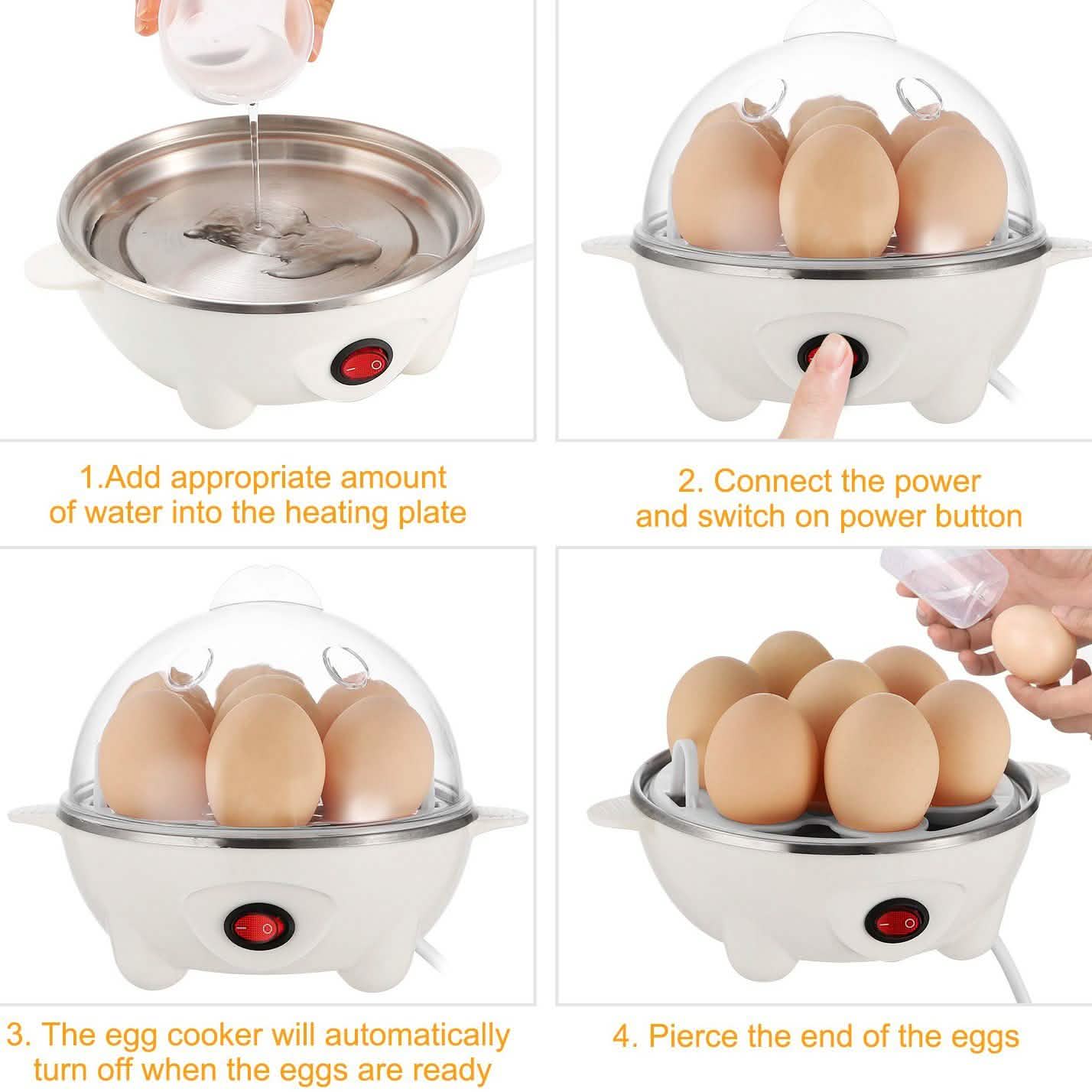 7 Capacity Electric Egg Cooker DailySale