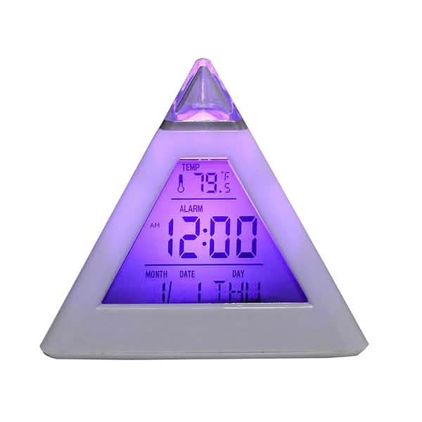 7 Color Changing LED Alarm Clock DailySale