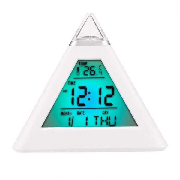 7 Color Changing LED Alarm Clock DailySale