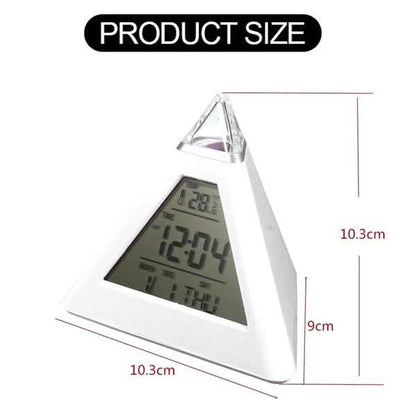 7 Color Changing LED Alarm Clock DailySale