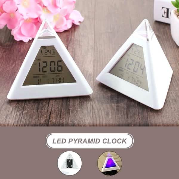 7 Color Changing LED Alarm Clock DailySale