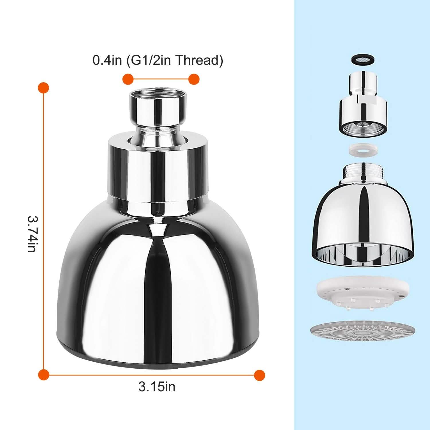 7 Color Changing LED Shower Head DailySale