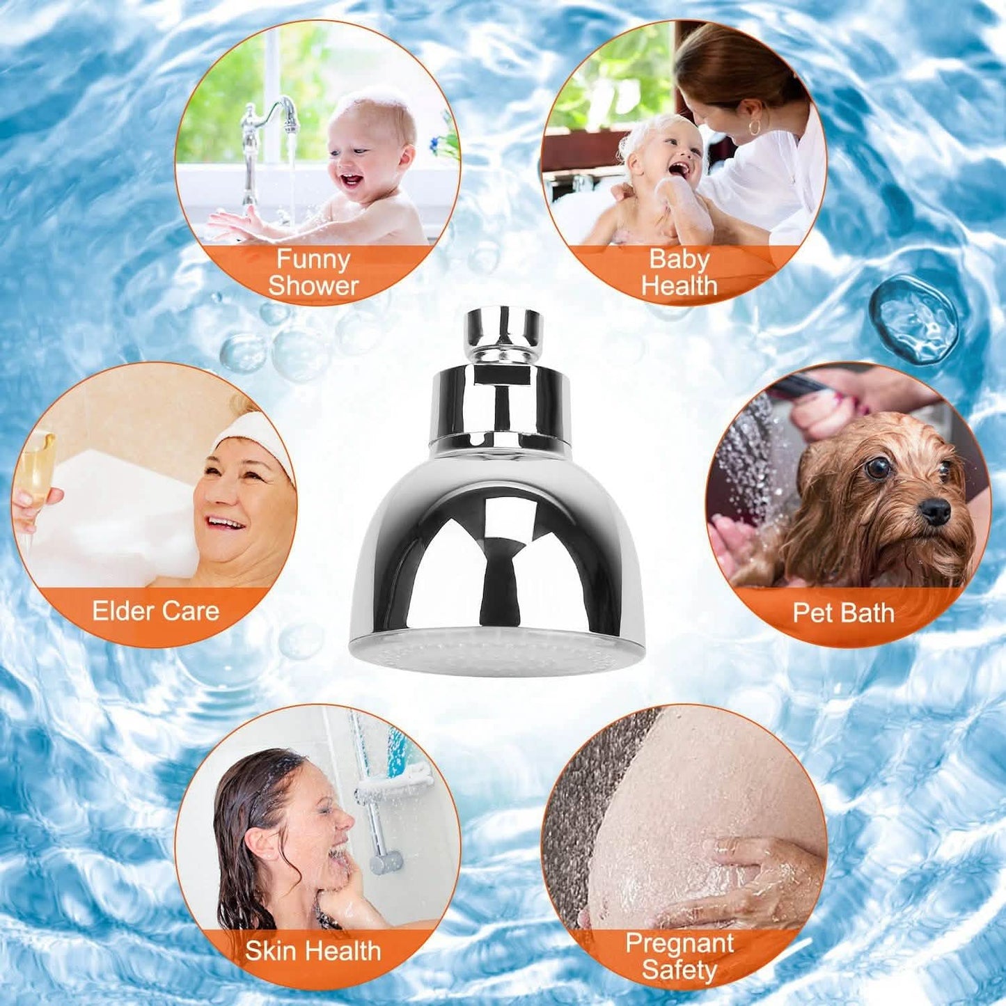 7 Color Changing LED Shower Head DailySale