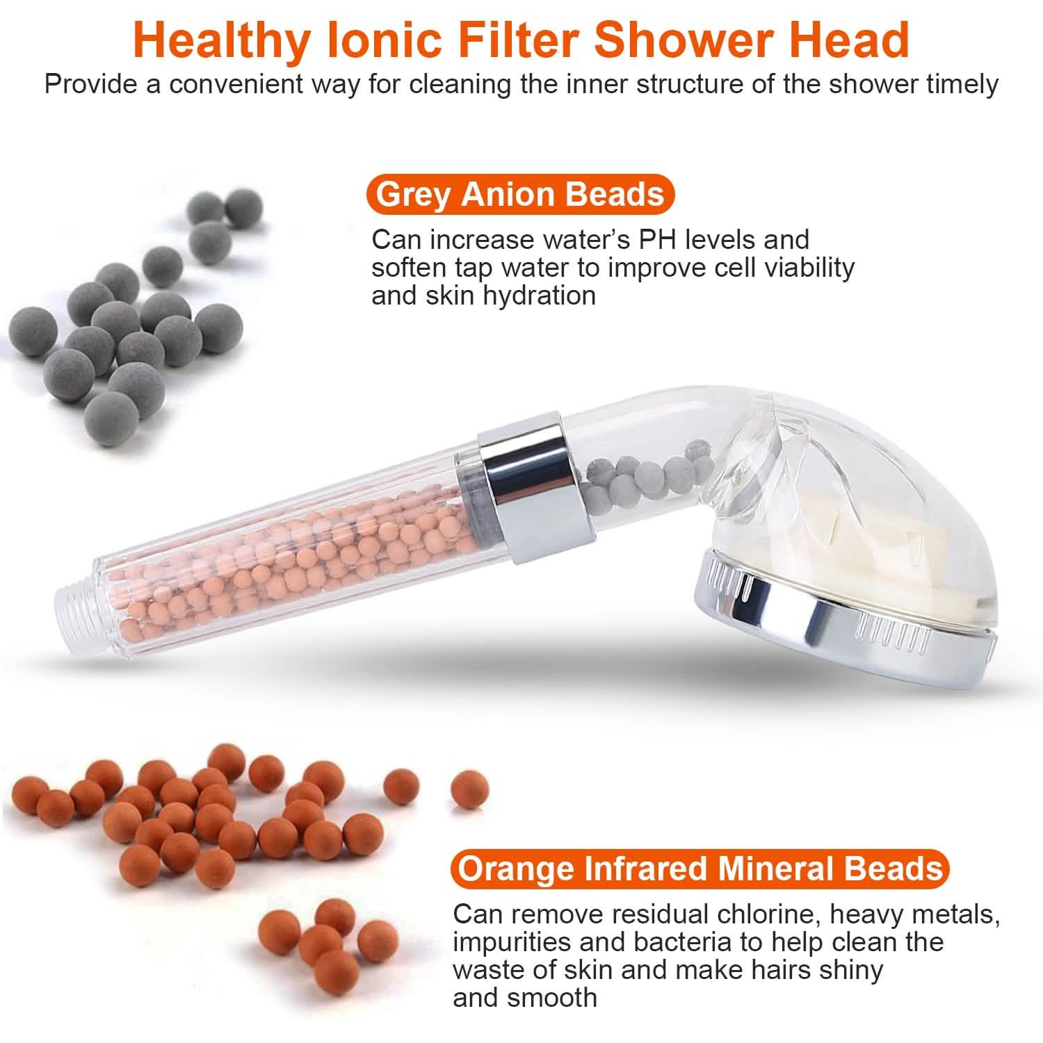 7 Color Changing Light Handheld Shower Head DailySale