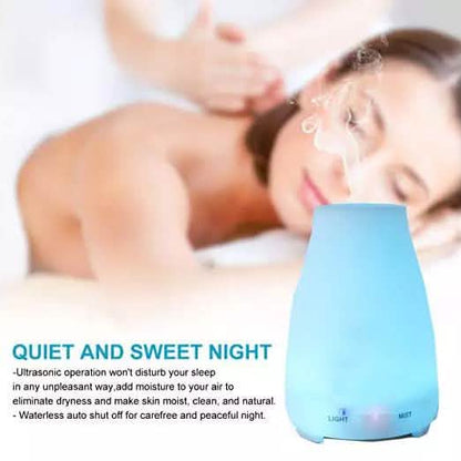 7 Color LED 200ML Ultrasonic Essential Oil Aroma Diffuser and Humidifier with Remote DailySale