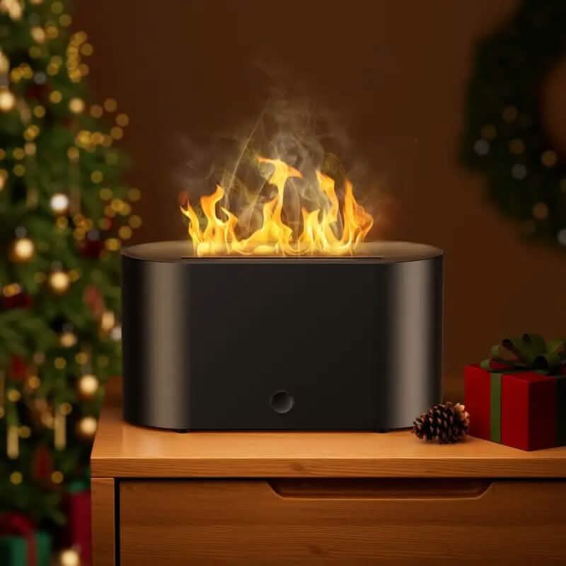 7-Color Simulated Flame Humidifier Aromatherapy Machine DailySale