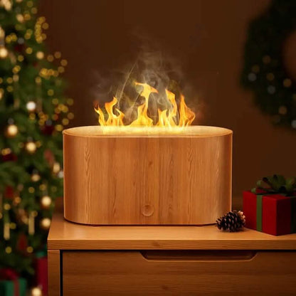 7-Color Simulated Flame Humidifier Aromatherapy Machine DailySale