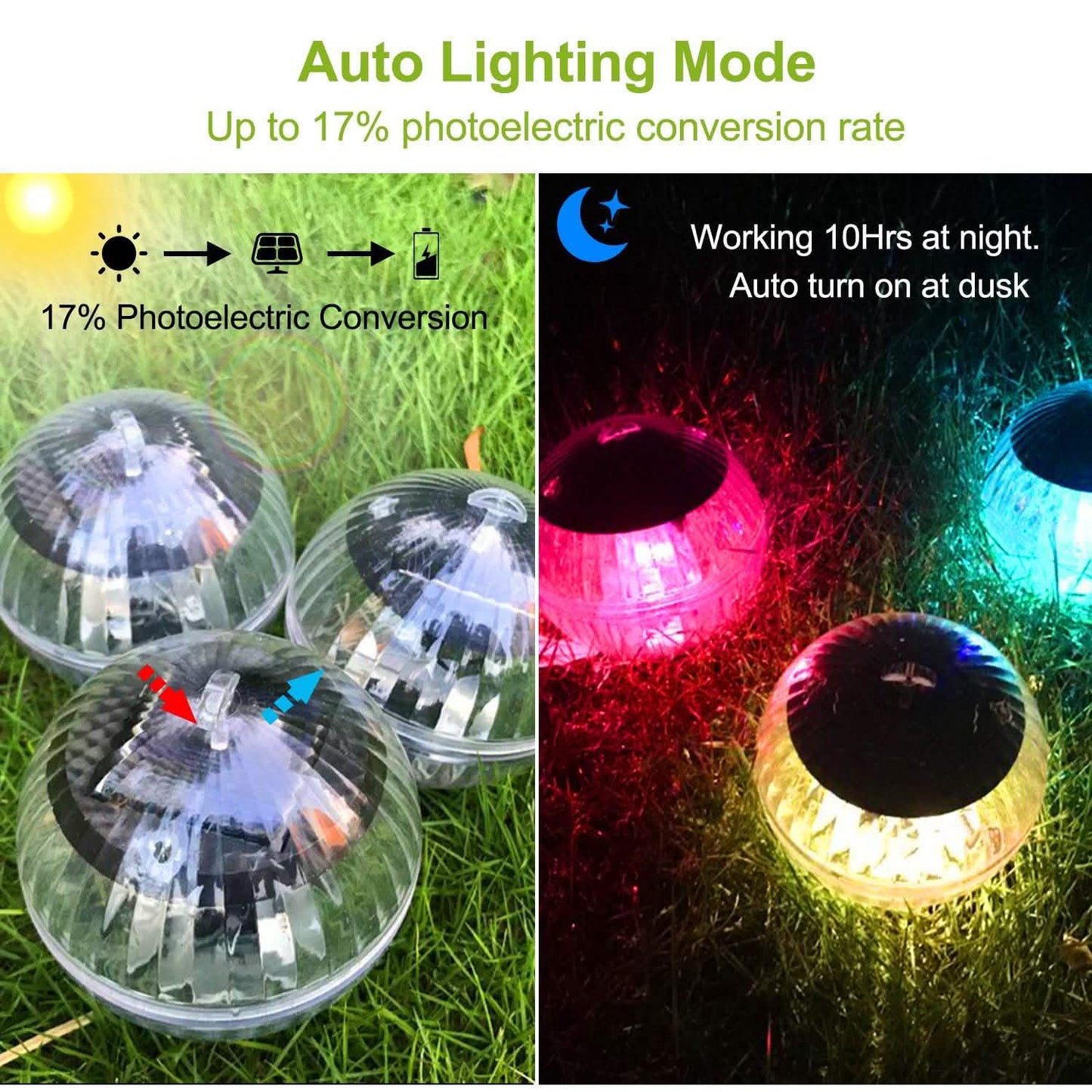 7 Color Solar LED Floating Lights DailySale