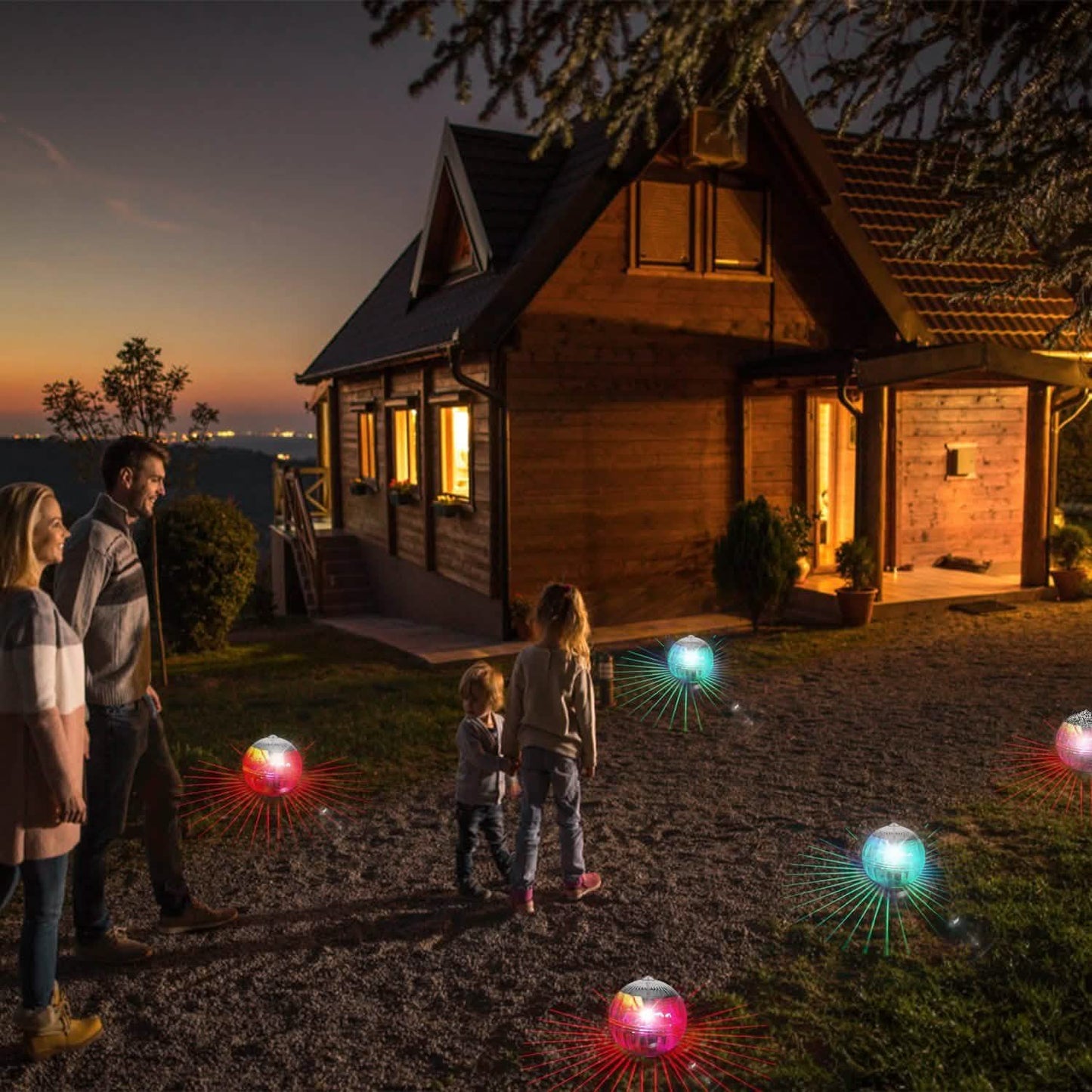 7 Color Solar LED Floating Lights DailySale