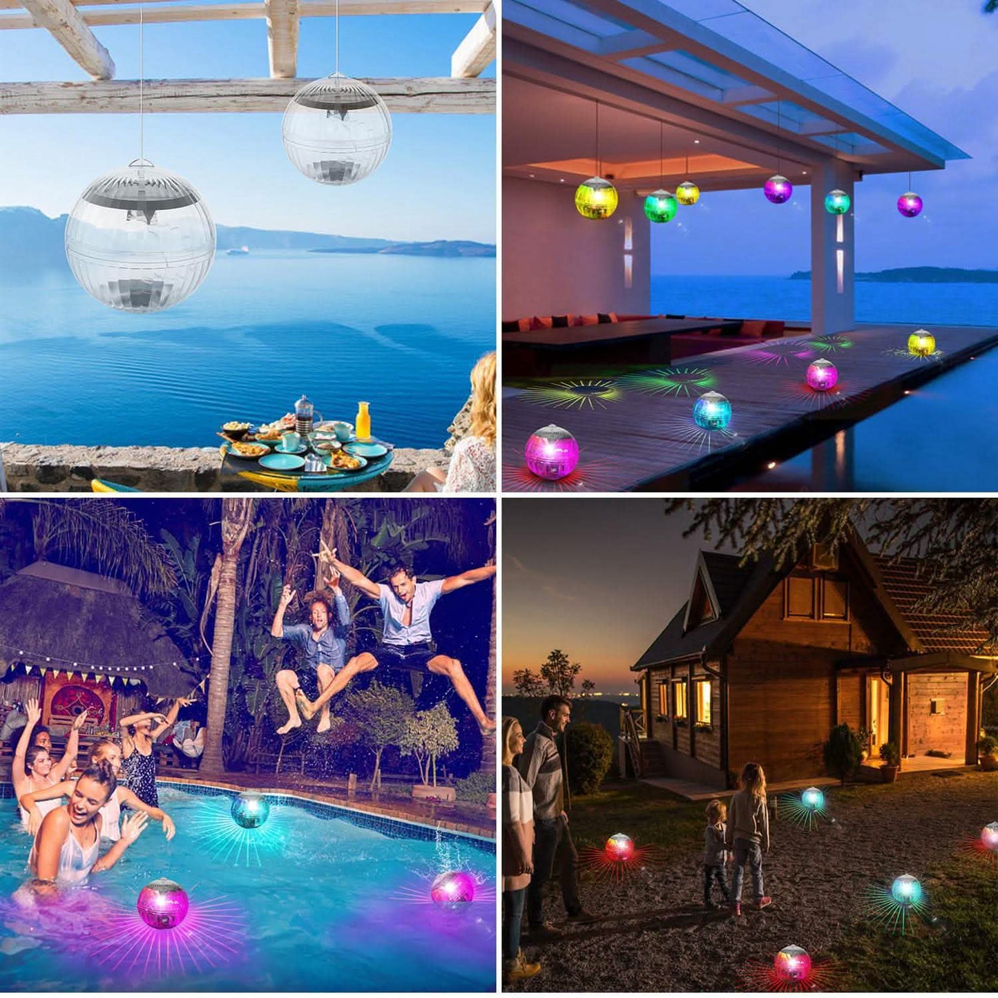 7 Color Solar LED Floating Lights DailySale
