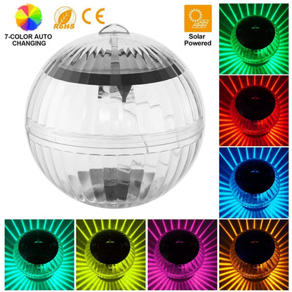 7 Color Solar LED Floating Lights DailySale