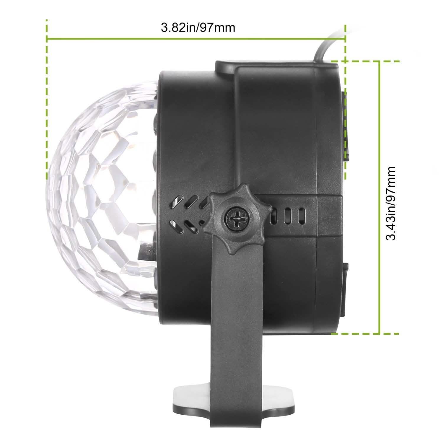 7 Colors Sound Activated Party Lights with Remote Control DailySale