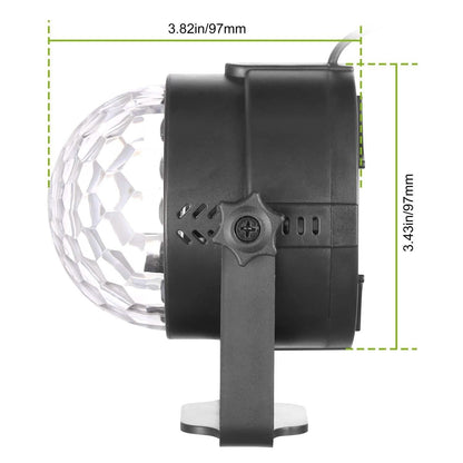 7 Colors Sound Activated Party Lights with Remote Control DailySale