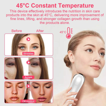 7-in-1 Facial Massager Ultrasonic High Frequency Face Lifting Machine DailySale