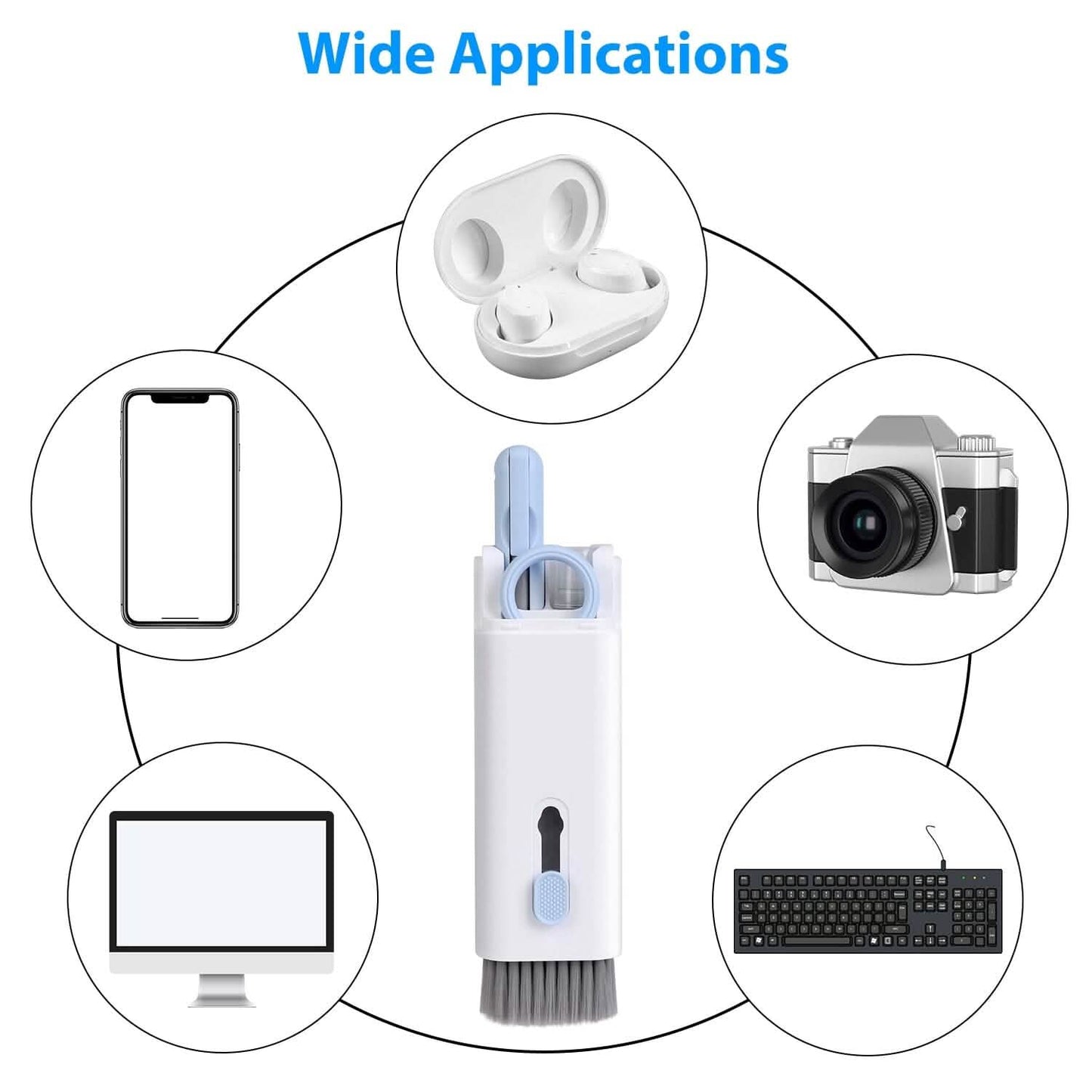 7-in-1 Laptop Keyboard Dust Cleaner Brush DailySale