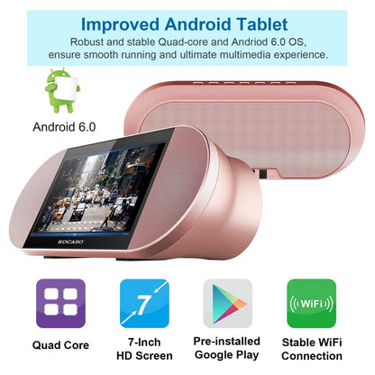 7-Inch Touch Screen Android Tablet PC with Wireless Speaker DailySale