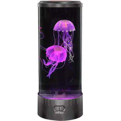 7" Jellyfish Lava Lamp Aquarium - Vibrant LED Lighting with 7 Dynamic Color Changing Settings DailySale