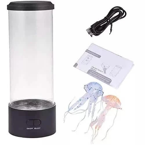 7" Jellyfish Lava Lamp Aquarium - Vibrant LED Lighting with 7 Dynamic Color Changing Settings DailySale
